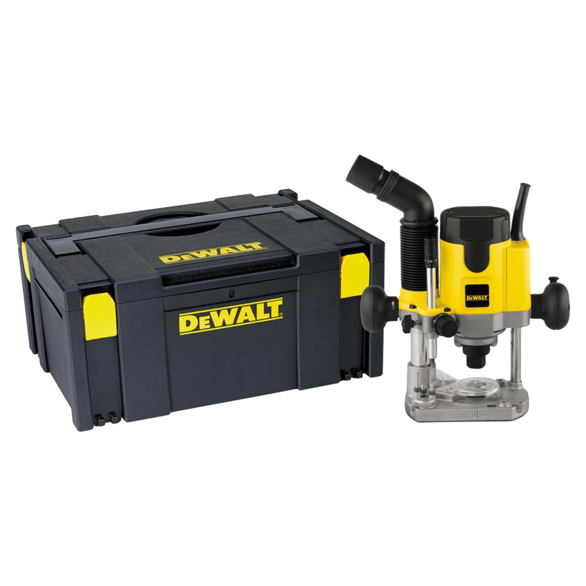 Handöverfräs DEWALT DW621KT - HANDÖVERFRÄS DW621KT 1100W 8MM DEWALT DW621KT