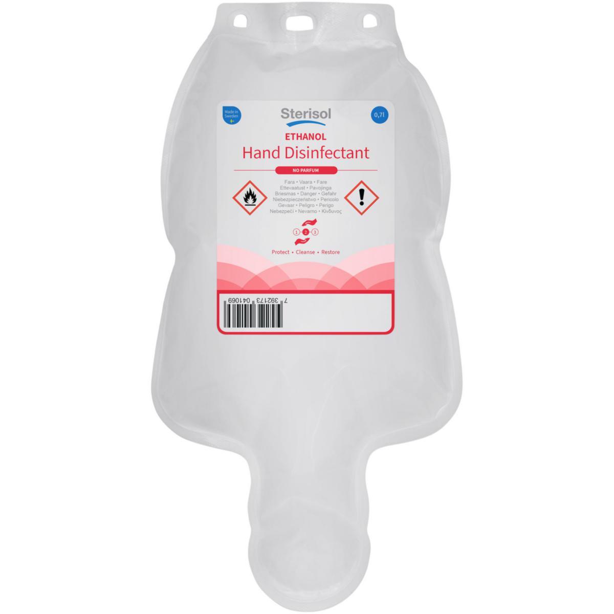 Handdesinfektion Sterisol Etanol 85% - HANDDESINFEKTION 4106 0.7L ETANOLBASERAD STERISOL