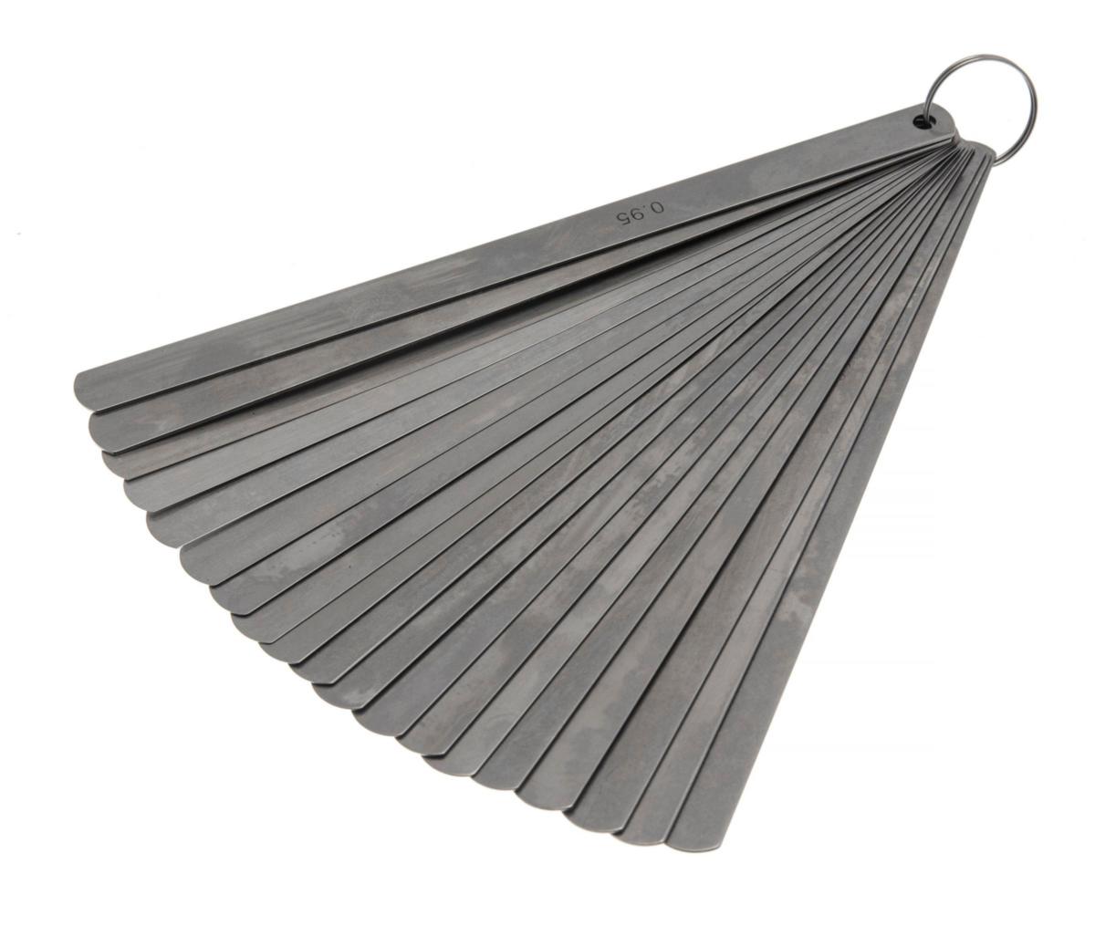 Bladmått PELA 0,05-1,0 mm 20 blad - BLADMÅTT 0,05-1,0 MM, 200 MM PELA 494349