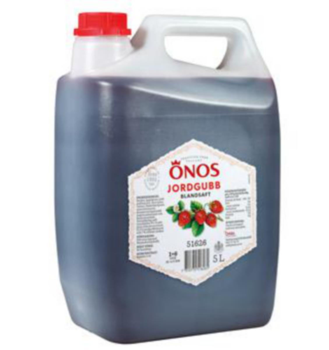 Blandsaft Önos - BLANDSAFT ÖNOS JORDGUBB 5L 454051626
