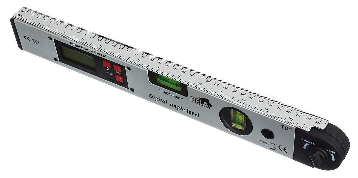 Vattenpass PELA - VATTENPASS MED DIGITAL VINKELMÄTARE PELA 489810
