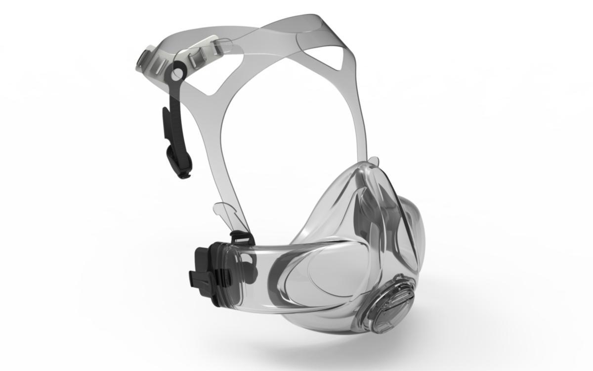 Halvmask Cleanspace Pro/Ultra - HALVMASK CLEANSPACE PRO/ULTRA STORLEK SMALL INKL. HUVUDBAND