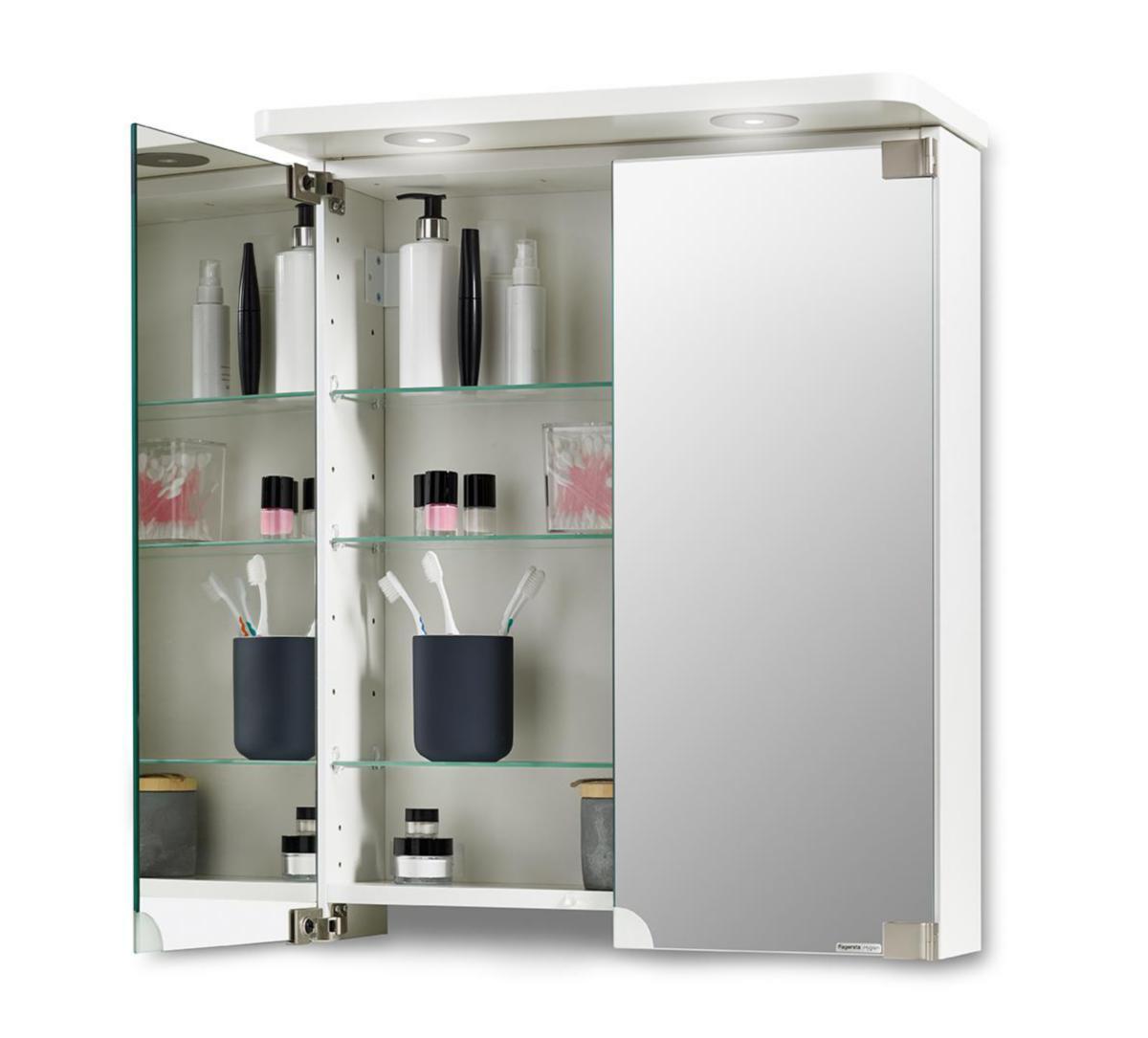 Badrumsskåp Fagersta Hygien Diamant - BADRUMSSKÅP KUNGSÖR DIAMANT 525100 550X670X130MM
