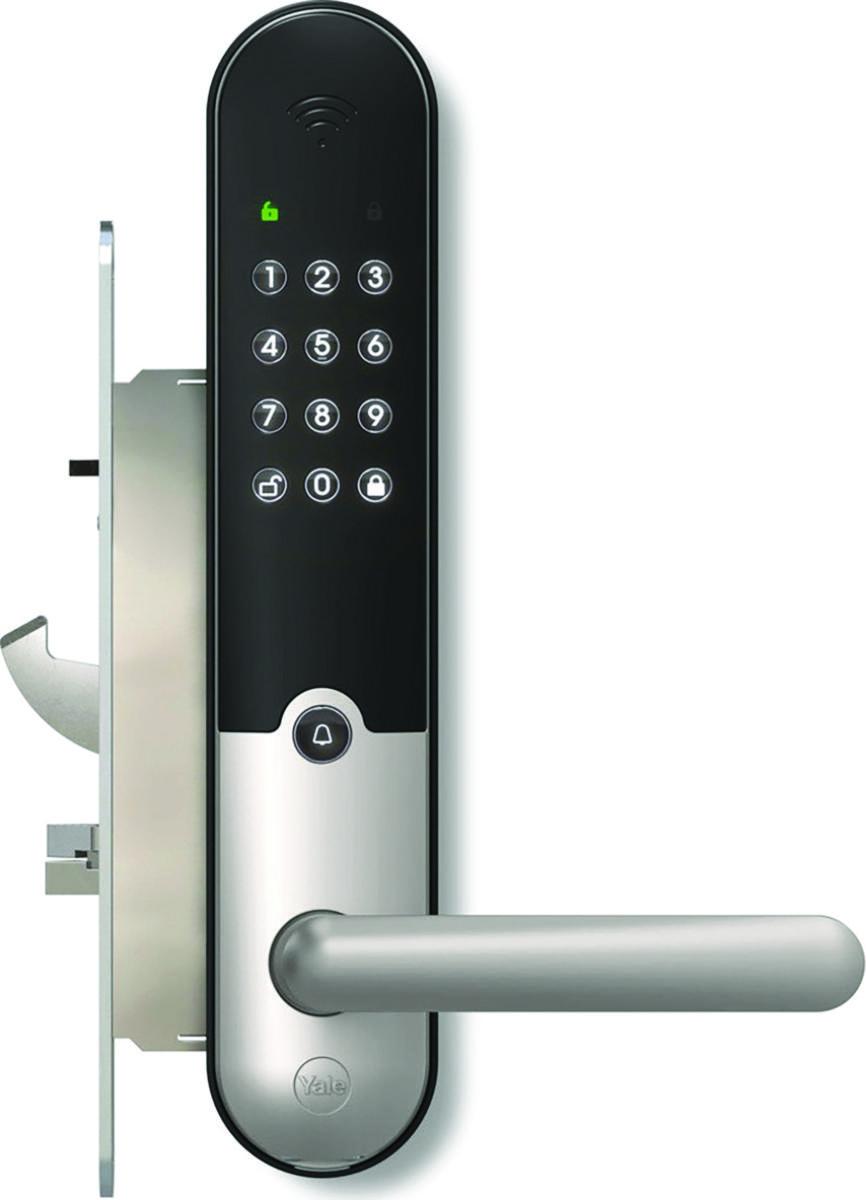Kodlås Yale Doorman L3S Flex - KODLÅS YALE DOORMAN L3S FLEX BORSTAT STÅL