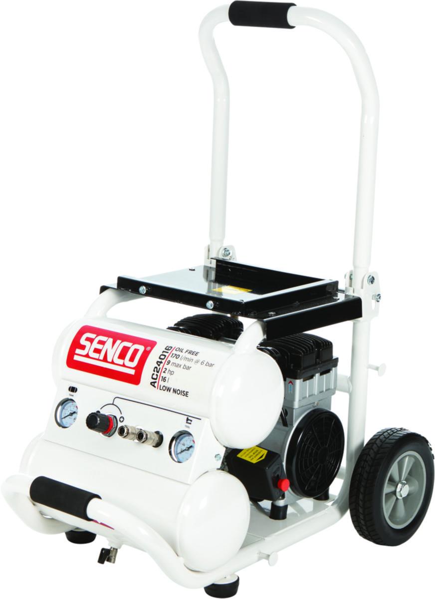 Kompressor Senco AC24016 - KOMPRESSOR 9 BAR AC24016 OLJEFRI. LOW NOISE AFN0022