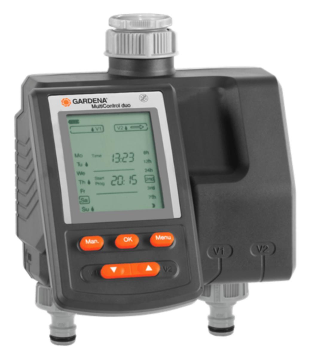 Bevattningskontroll Gardena Multi Duo - BEVATTNINGSDATOR MULTI DUO GARDENA 01874-28