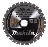 Sågklinga Metall Makita, för batterisåg