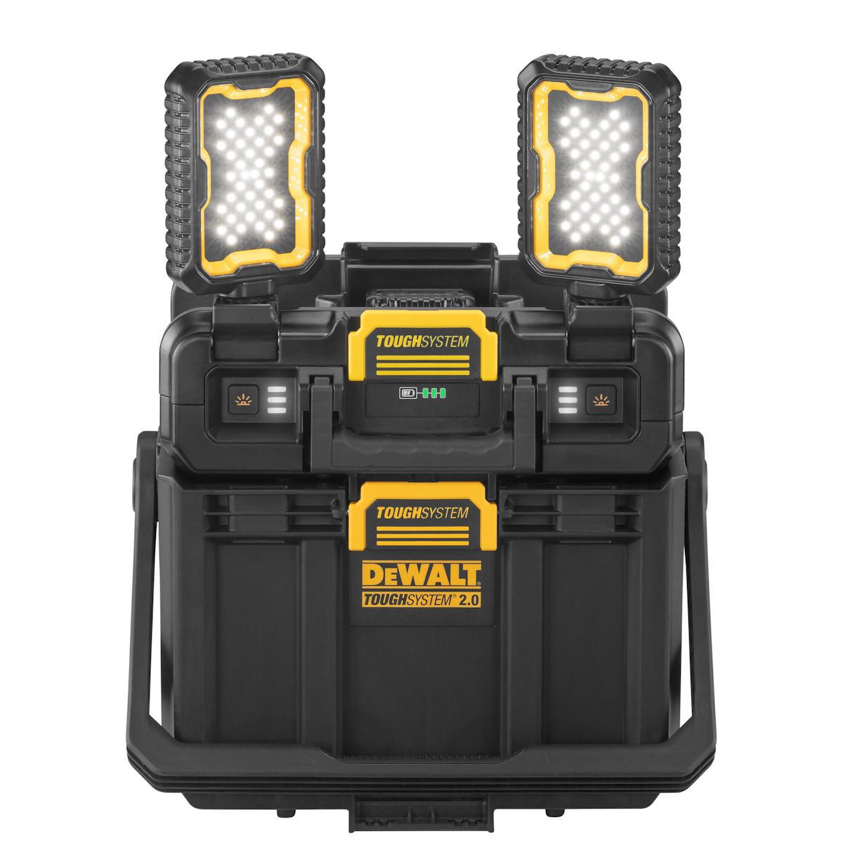 Förvaringslåda DEWALT ToughSystem 2.0 med arbetslampor - ARBETSLAMPA DWST08061-1 DEWALT DWST08061-1