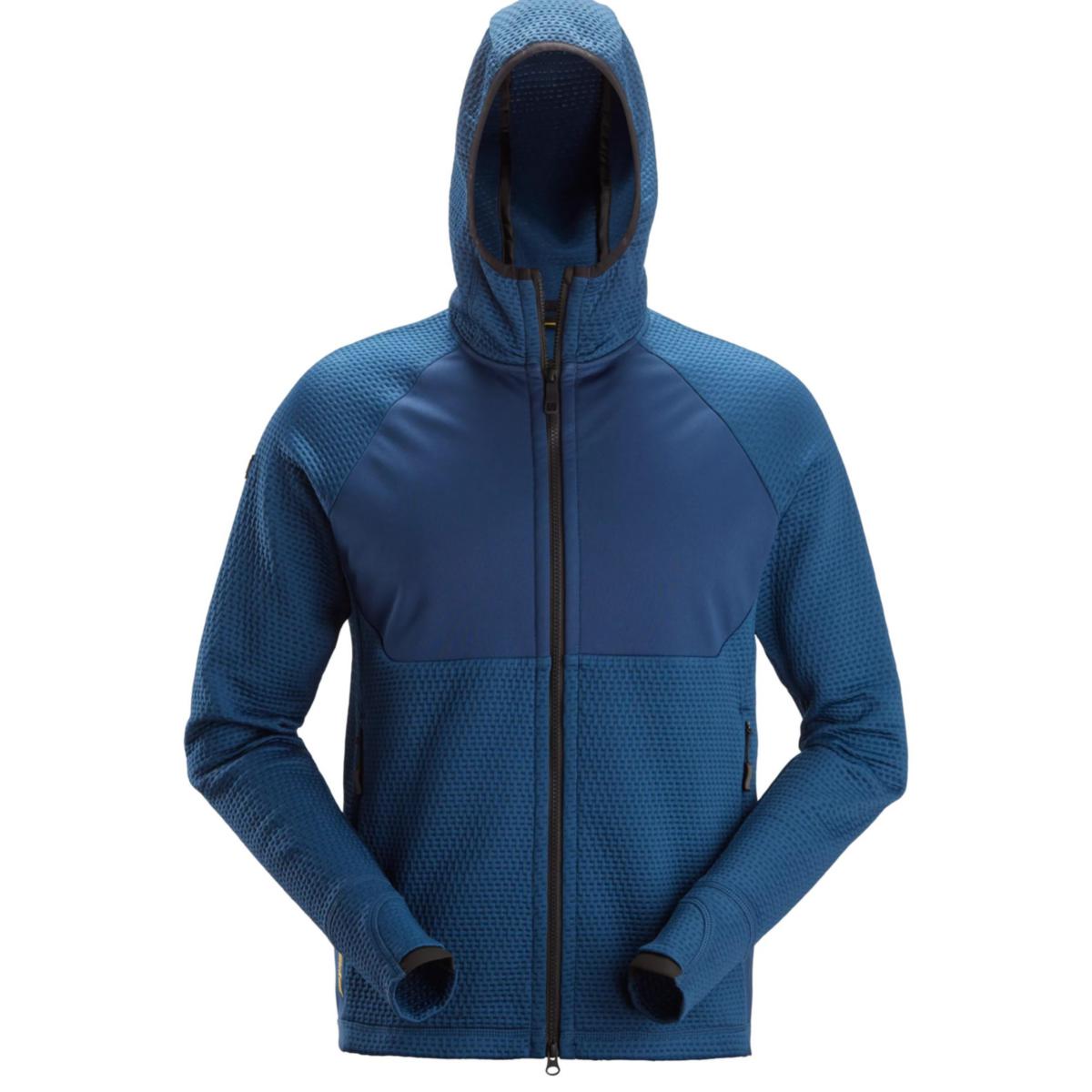 Huvtröja Snickers 8405 - HOODIE ZIP DEEP BLUE XXXL SNICKERS 84055353009
