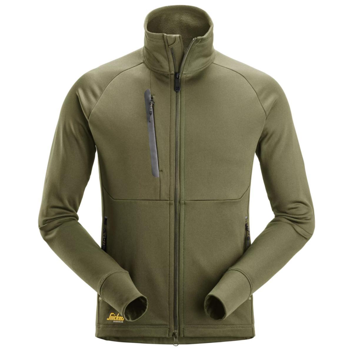 Collegejacka Snickers 8023 FlexiWork - JACKA 8023 KHAKI GRÖN XL SNICKERS 80233100007
