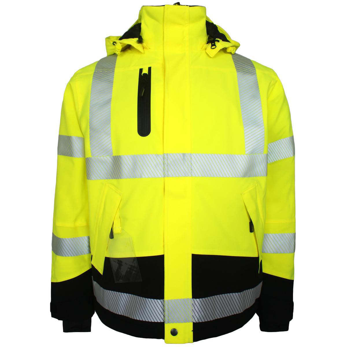 Vinterregnjacka Lyngsö - VINTERREGNJACKA GUL/SVART 6XL LYNGSOE 4WS-9097-53/076XL