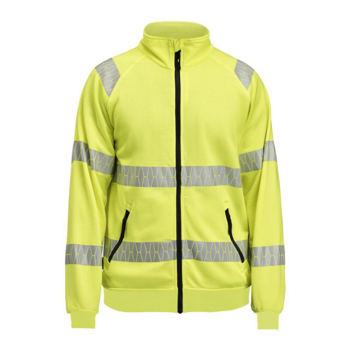 Sweatshirt Jobman Varsel Hel-Zip - SWEATSHIRT ZIP 5325 GUL S JOBMAN 65532567-2100-4