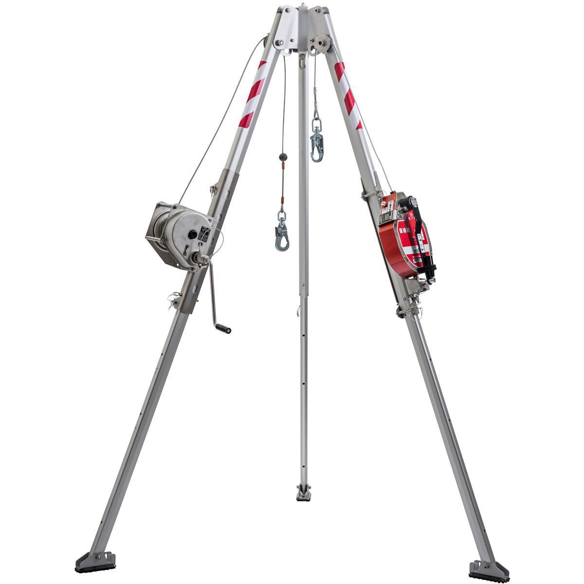 Tripod kit + Mightevackblock inkl. vinsch och hållare - TRIPOD+MIGHTEVACBLOCK 15M VINSCH 15M HÅLLARE 1034911