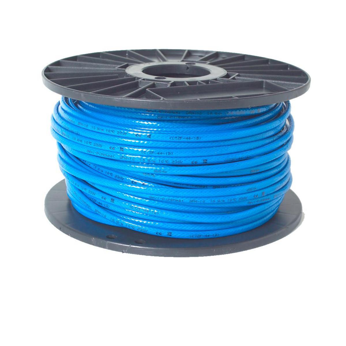 Värmekabel självbegränsande, frostskydd, 10W/m - VÄRMEKABEL DPH-10 BLÅ B300 10W/+10C 230V