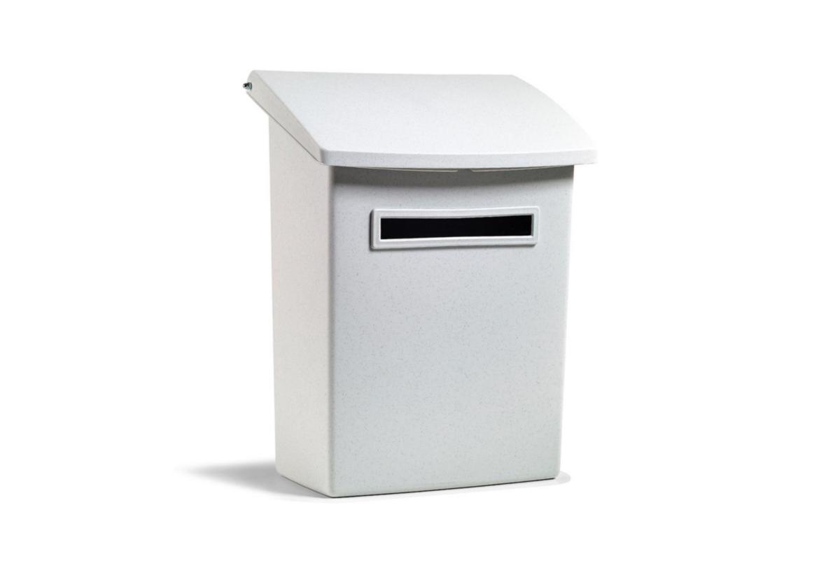 Postlåda Habo 955 - POSTLÅDA 555 GRÅ M.BREVLUCKA PLAST HABO 98137