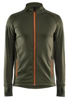 FLEECEJACKA SKOGSGRÖN/ROST XL BLÅKLÄDER 473525394240XL