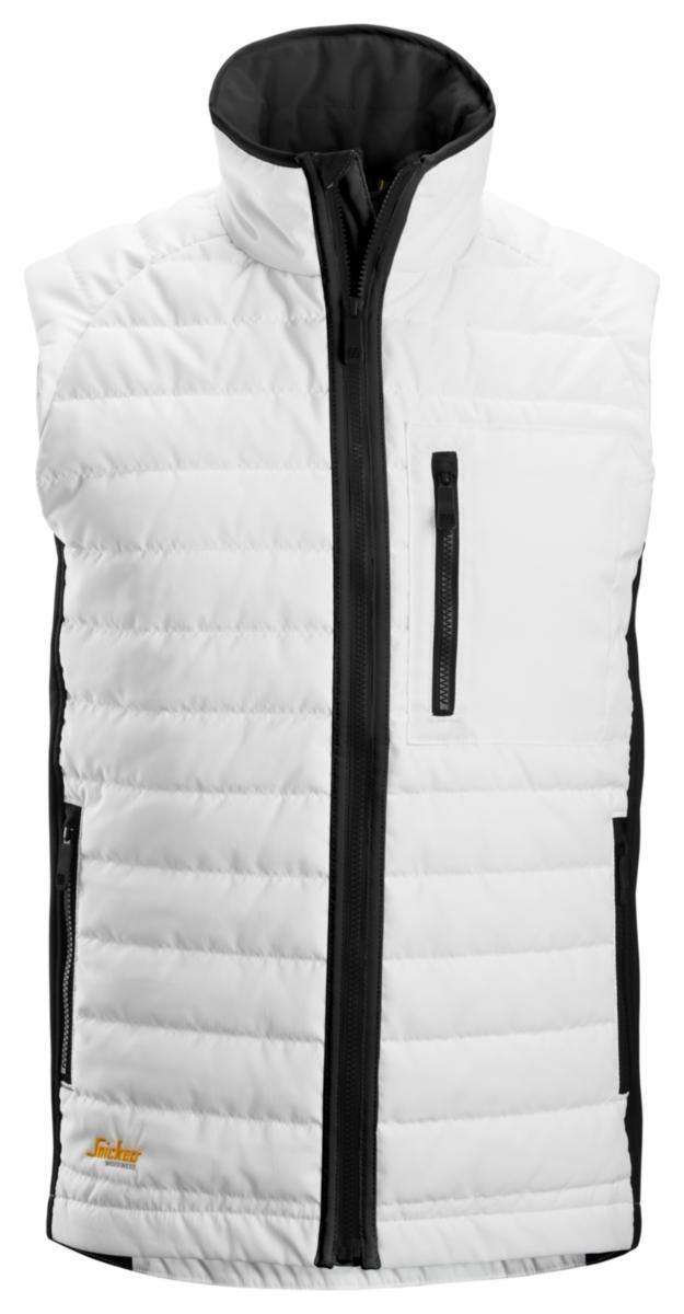 Väst Snickers 4512 Allround - VÄST 4512 VIT/SVART XXXL SNICKERS 45120904009