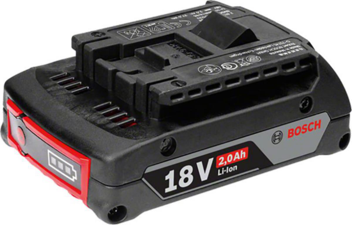 Batteri Bosch GBA 18 V - BATTERI 18 V-LI 2.0AH BOSCH 1600Z00036
