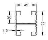 Skena EF Stex 45/52, MEFA