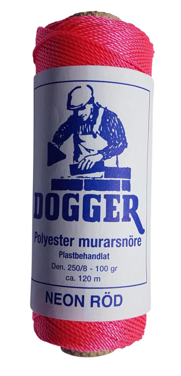 Murarsnöre Dogger - MURARSNÖRE NEONRÖD 120M DOGGER 250/8 1002508NE