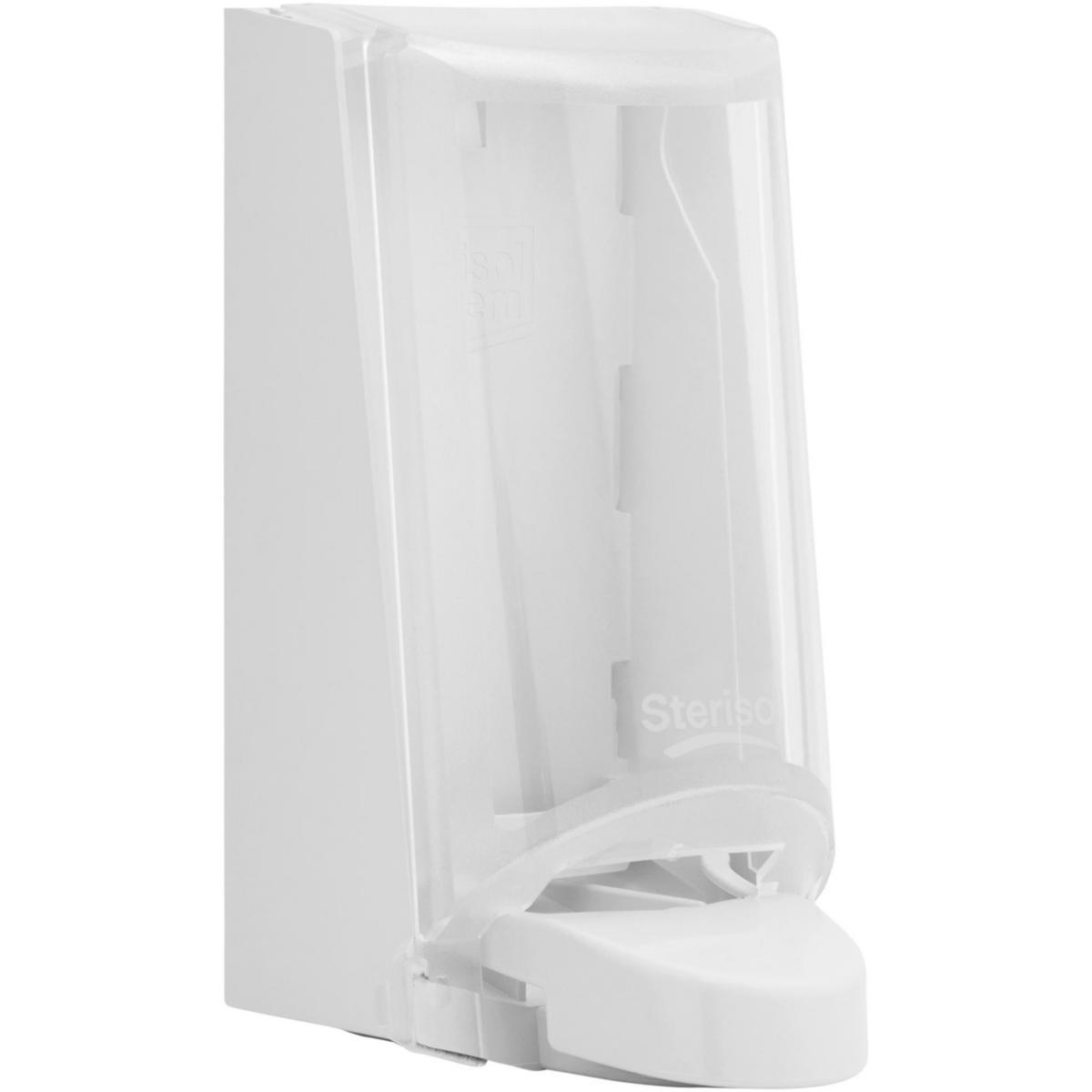 Dispenser Sterisol 0,7 l vit - VÄGGFÄSTE STERISOL 4551 M KÅPA TRANSPARENT 4551