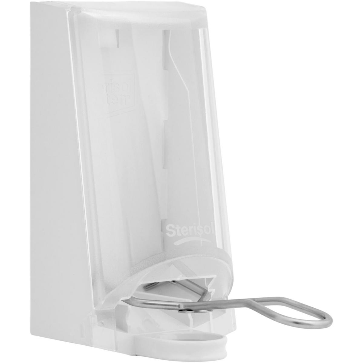 Dispenser Sterisol 0,7 l m metallarm - VÄGGFÄSTE STERISOL 4567 MED ARM
