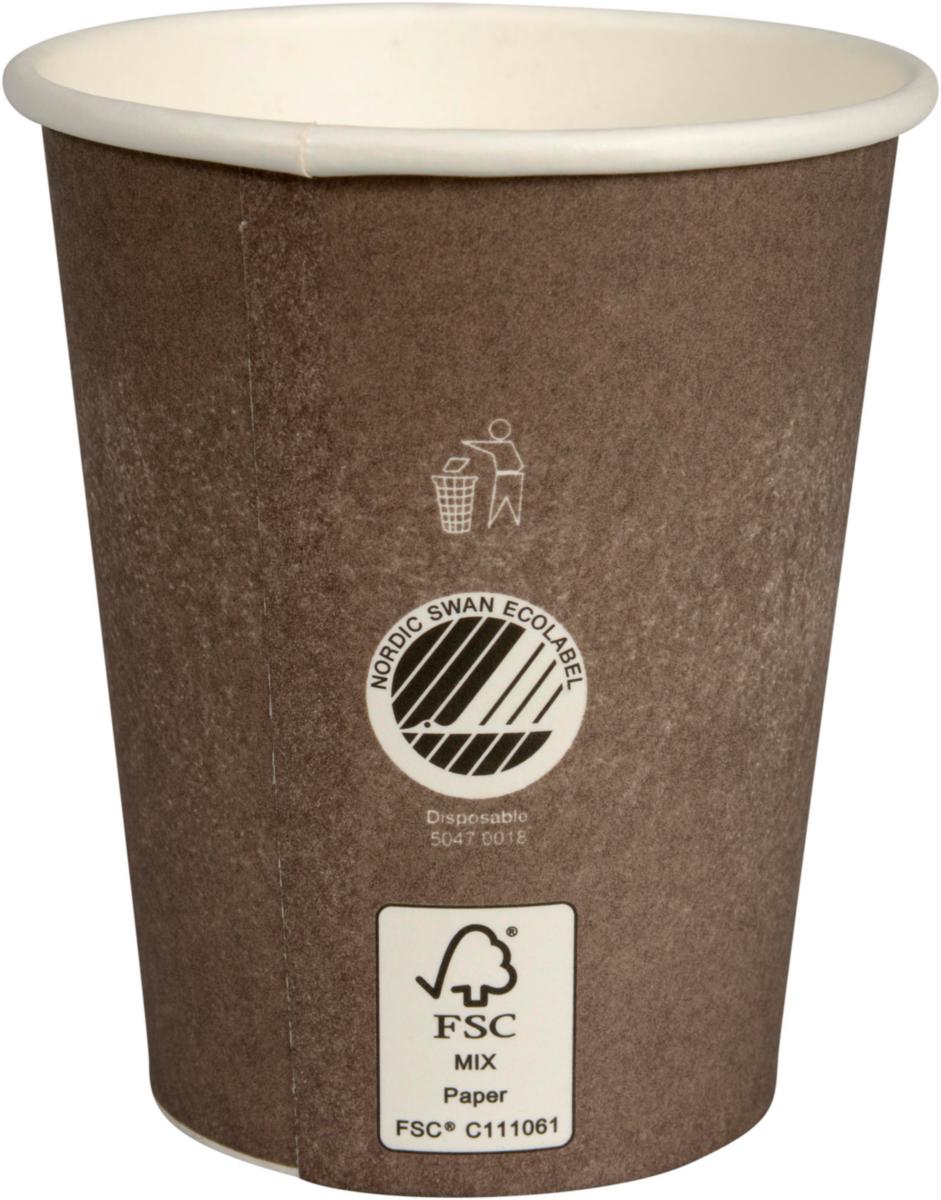 Pappersbägare 24cl Svanen - KAFFEBÄGARE SVANEN 24 CL 50/FP