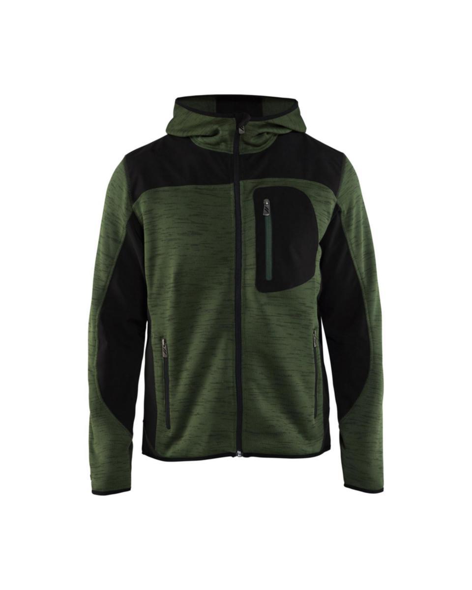 Jacka Blåkläder 4930-2117 - STICKAD JACKA ARMÉGRÖN/SV 3XL BLÅKLÄDER 493021174699XXXL