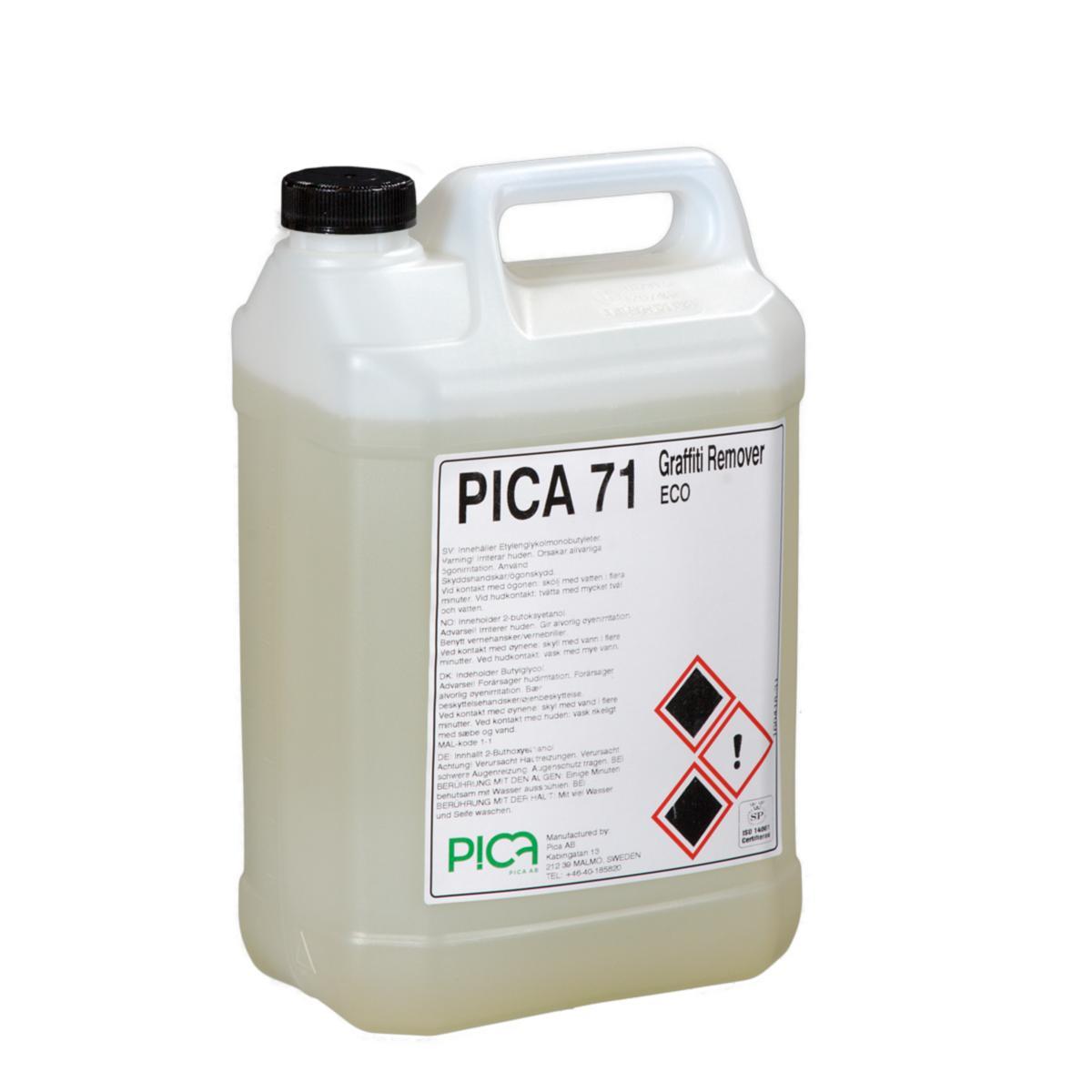 Klotterborttagare Pica 71 - KLOTTERBORTTAGARE PICA 71 PH NEUTRAL 5L
