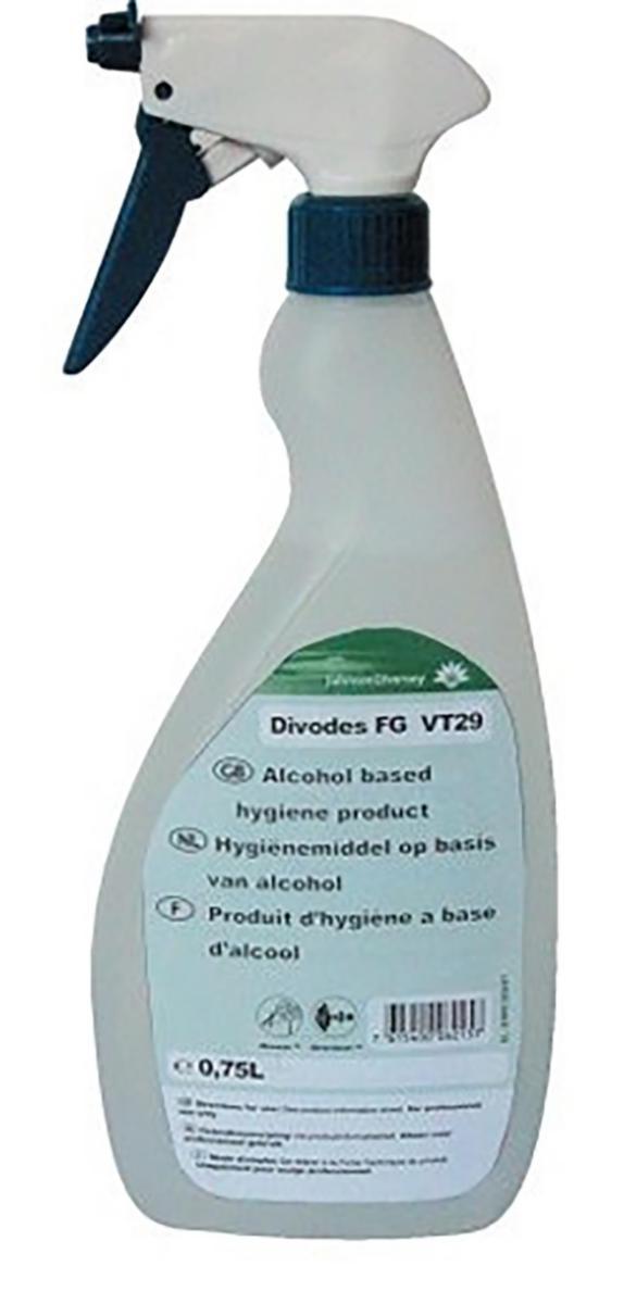 Ytdesinfekt Divodes - DESINFEKTIONSMEDEL DIVODES FG VT29 750 ML FLASKA
