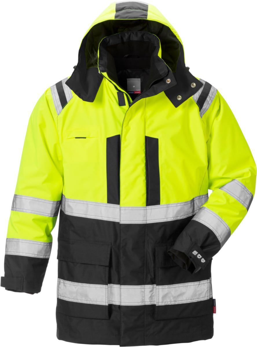 Vinterparkas Fristads 4036 GTT - JACKA PARKA 4036 GUL/SV S FRISTAD 119628-196 S