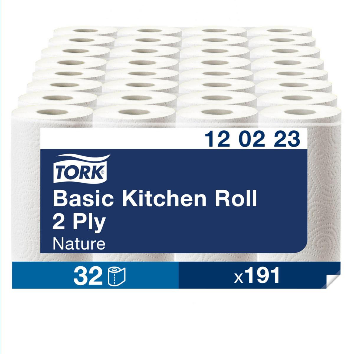 Köksrulle Tork Basic/Plus - HUSHÅLLSPAPPER TORK UNI 4/ 120223