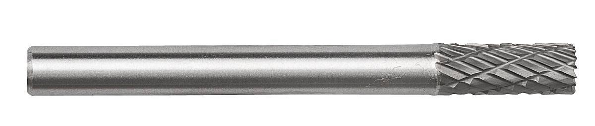 Roterande hårdmetallfil Harlingen cylinderform med tandad topp - HÅRDMETALLFIL, HARLINGEN CYL MED TANDNING, 6 MM, L=65MM
