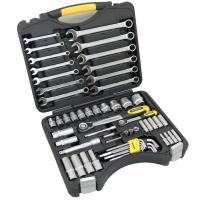 Hylsnyckelsats Ironside 1/4", 1/2", 57 delar