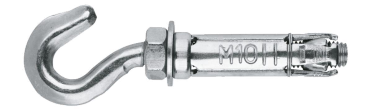 Sköldankare Sormat med krok - SKÖLDANKARE FZB M12 KROK 5ST