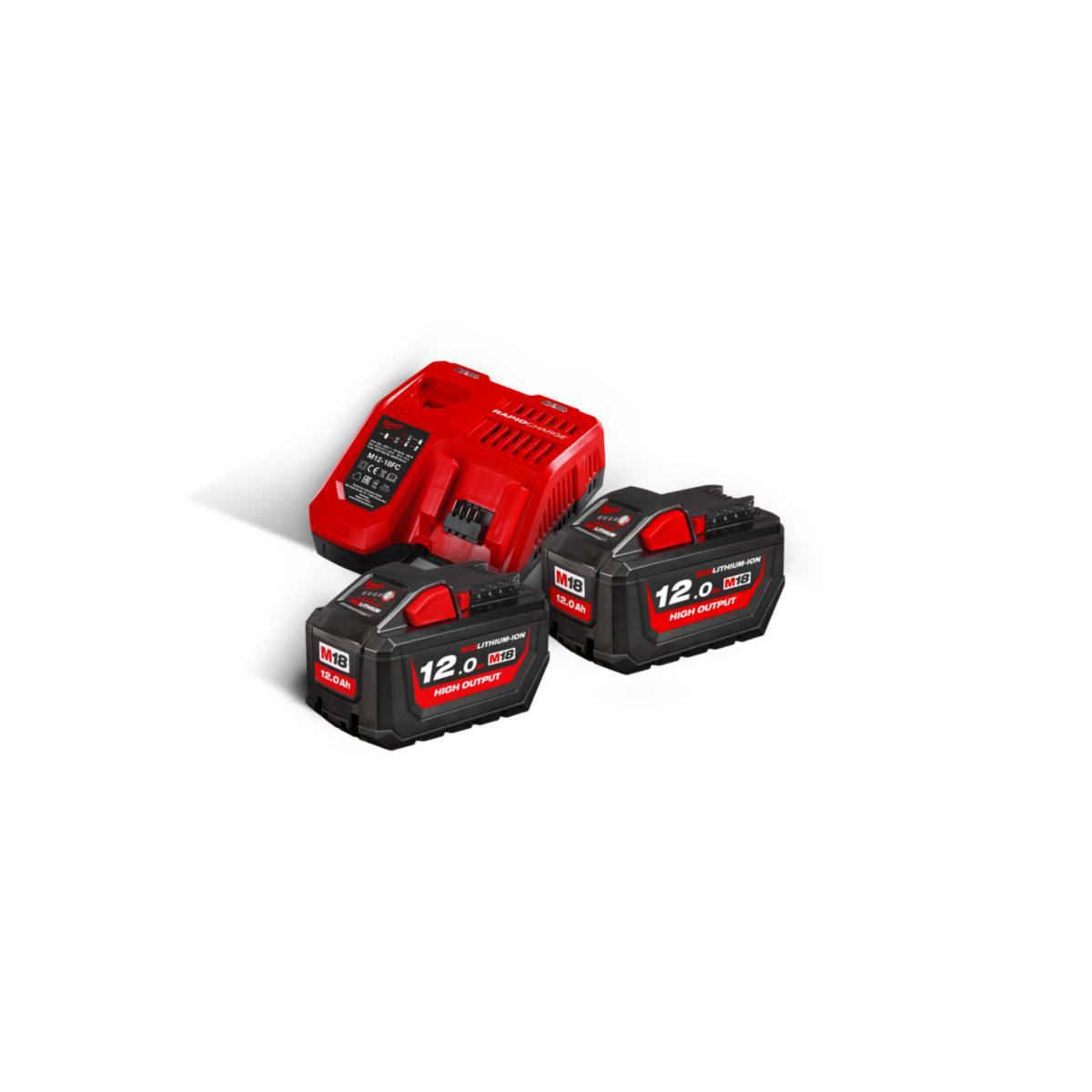 Batterikit Milwaukee M18 NRG122 - BATTERI KIT M18 NRG122 MILWAUKEE 4933464261