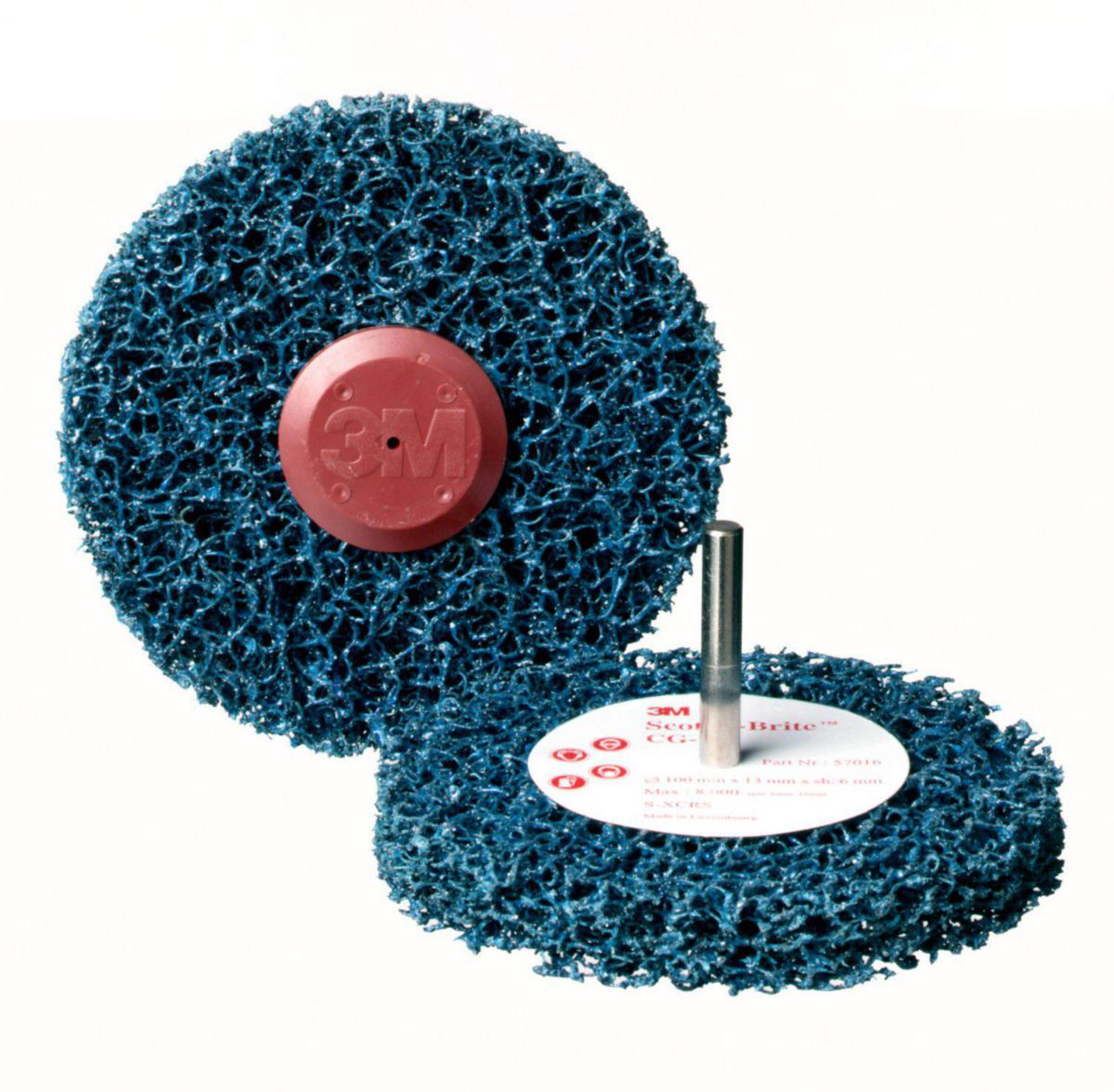 Grovrengöringsrondell 3M Scotch-Brite GP Blue - GROVRENGÖRARE 150 MM BLÅ 3M 57017A 7100093983