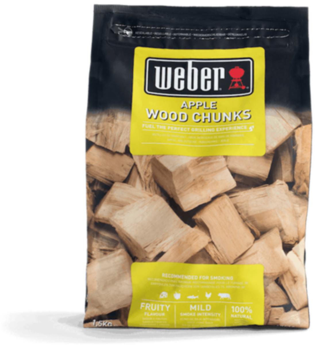 Rökträ Weber - SMOKUNG WOOD CHUNKS ÄPPLE 17616
