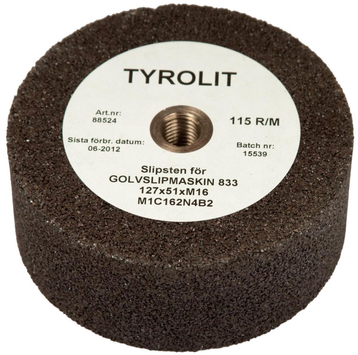 Slipskål Tyrolit Form 1ZB ABS Sten - SLIPSKIVA127X51XM16 M1C16 TYROLIT 88524