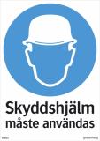 Påbudsskyltar "Utrustning"