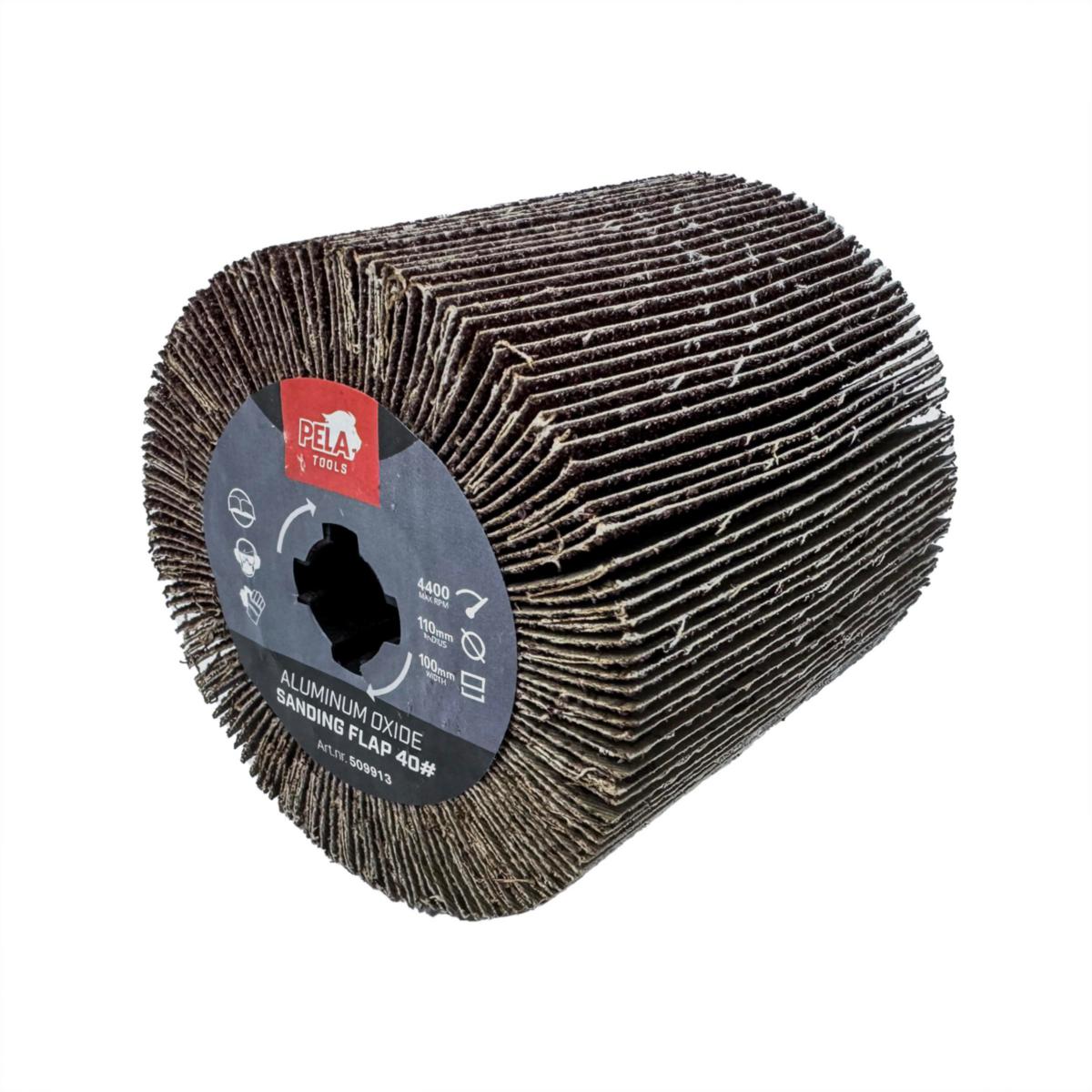 Lamellsliptrumma PELA - LAMELLSLIPTRUMMA 4" 40 KORN PELA 509913