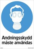 Påbudsskyltar "Utrustning"