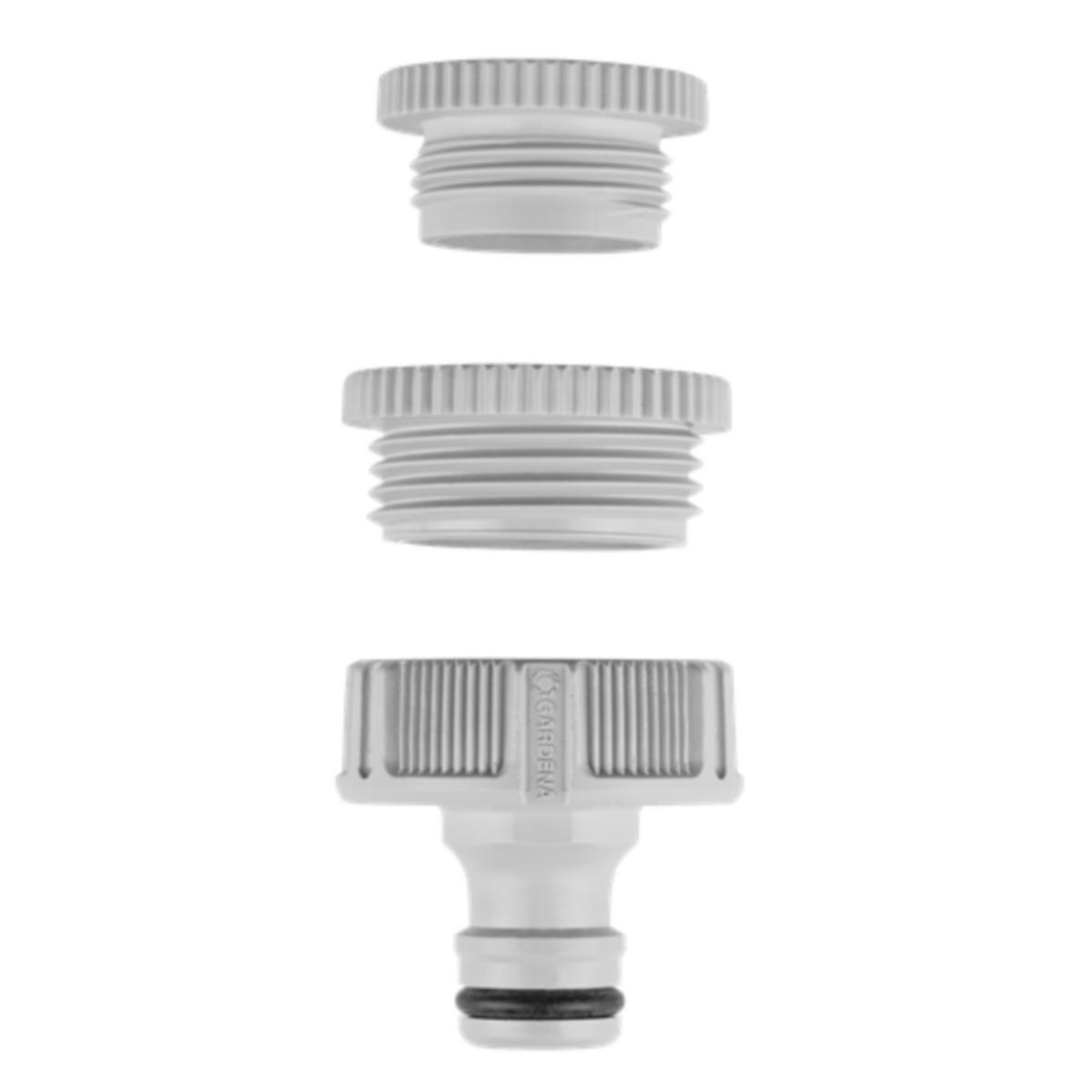 Krankoppling Gardena 1/2"/3/4"/G1" - KRANKOPPLING 1", 3/4" OCH 1/2" GARDENA 18224-24