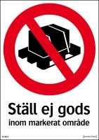 Förbudskyltar övrigt