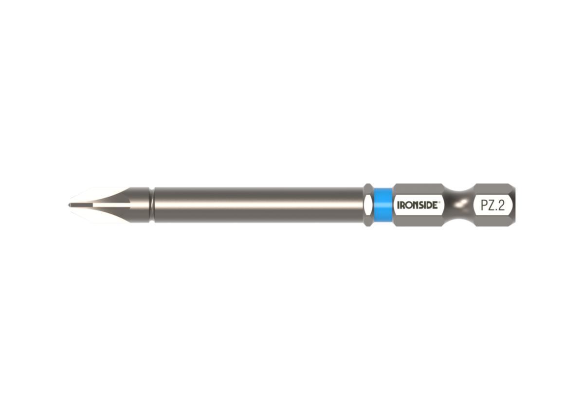 Bits Ironside för Pozidriv krysspår, långa - BITS IRONSIDE PZ2 2-PACK LÄNGD 100MM 203241