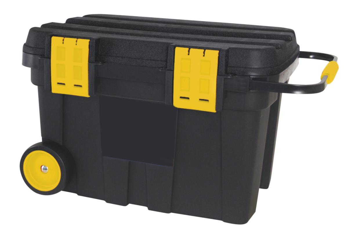 Verktygslåda Ironside medium med hjul och draghandtag - VERKTYGSLÅDA IRONSIDE M HJUL M 675X472X416MM