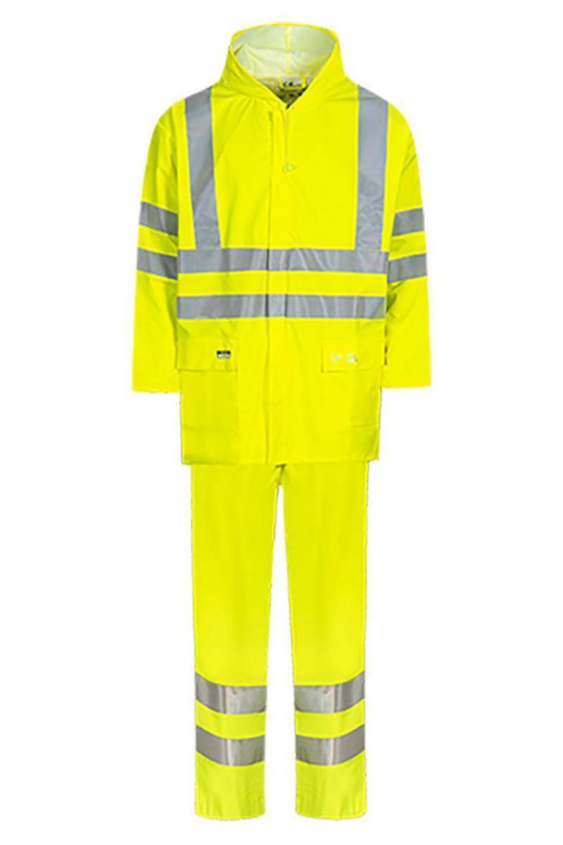 Regnset Lyngsoe LR552 - REGNSET HI-VIS GUL M LYNGSÖ LR552-53M