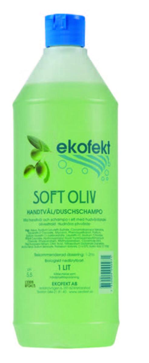 Hand och Duschtvål Soft Oliv Ekofekt - EKO SOFT OLIV 1L EKOFEKT 1110-1
