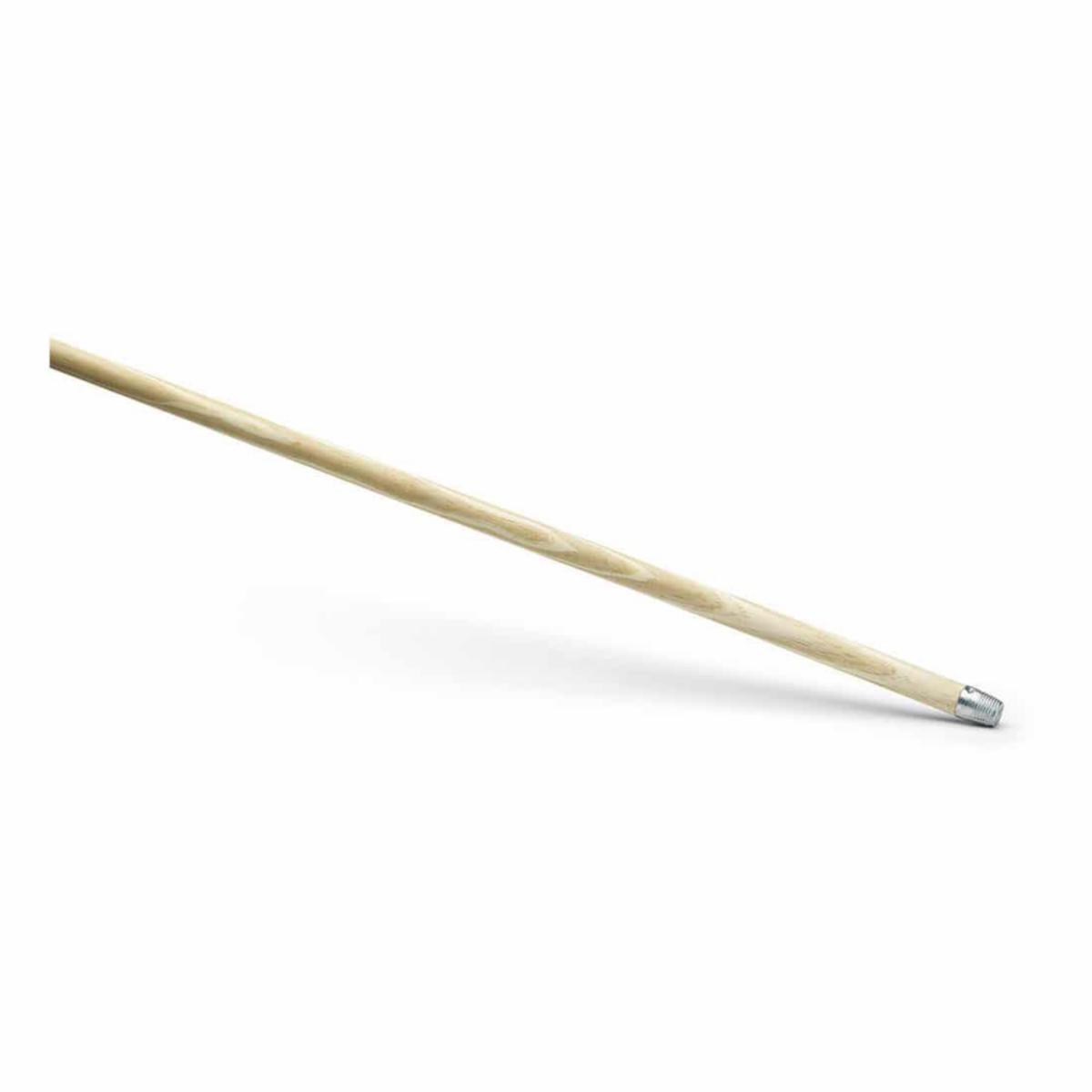 Redskapsskaft trä gängat - TRÄSKAFT 1500X24MM GÄNGAT LACKAT OBEHANDLAT