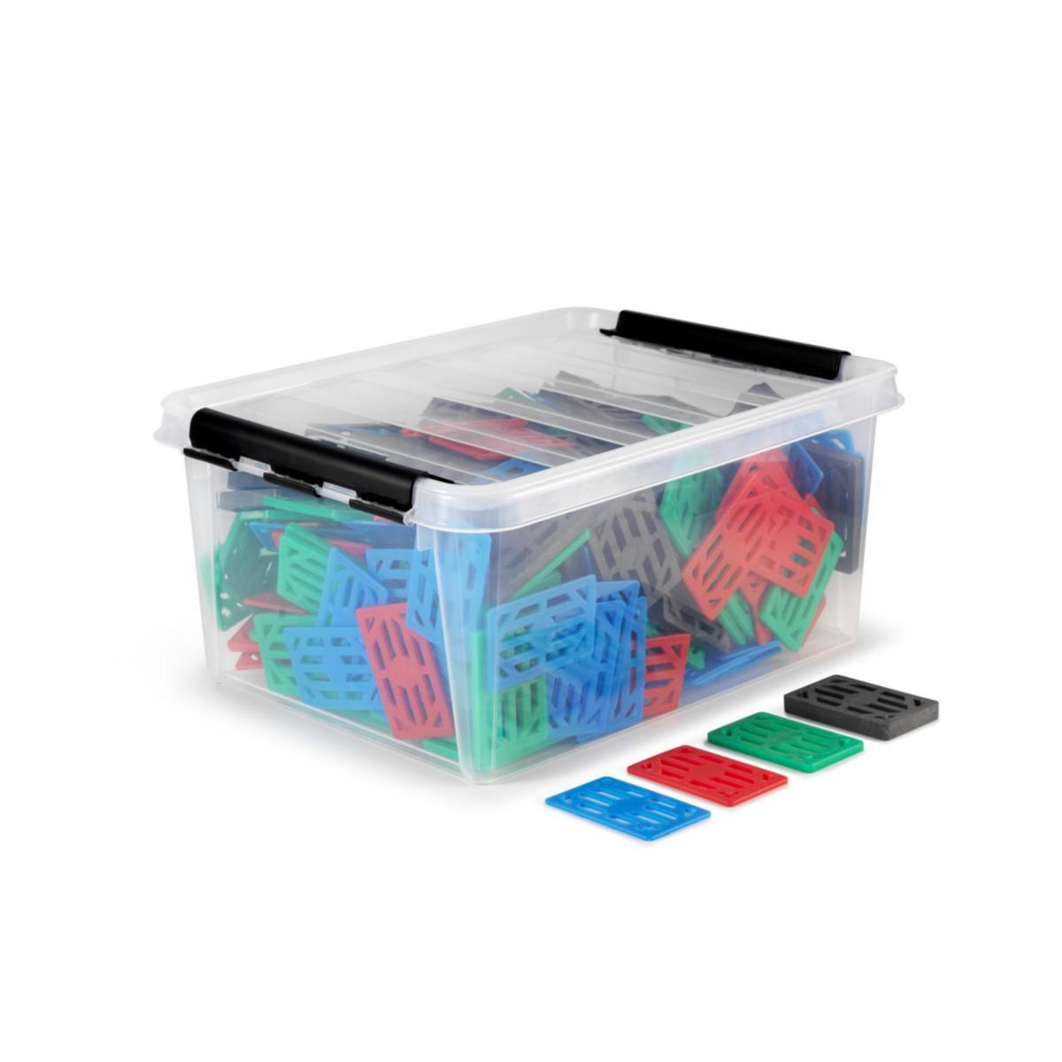 Pallbricka Small i Plastlåda - PALLNINGSBRICKA MIXLÅDA 350-PACK